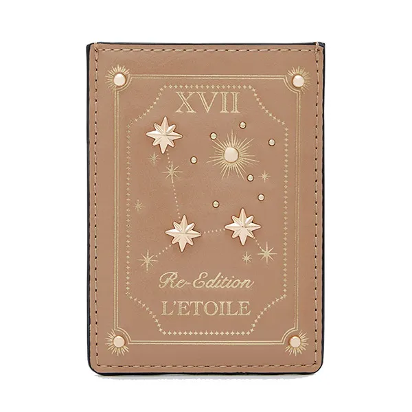 Ví Đựng Thẻ Nữ Lyn Astor Card Holder Wallet - Beige L25FWWA040 Màu Be