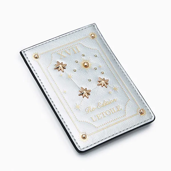 Ví Đựng Thẻ Nữ Lyn Astor Card Holder Wallet - Silver L25FWWA040 Màu Bạc
