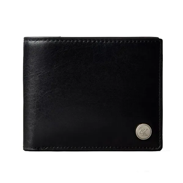 Ví Nam Calvin Klein CK Logo Bifold Wallet 4G1056G 001 Màu Đen