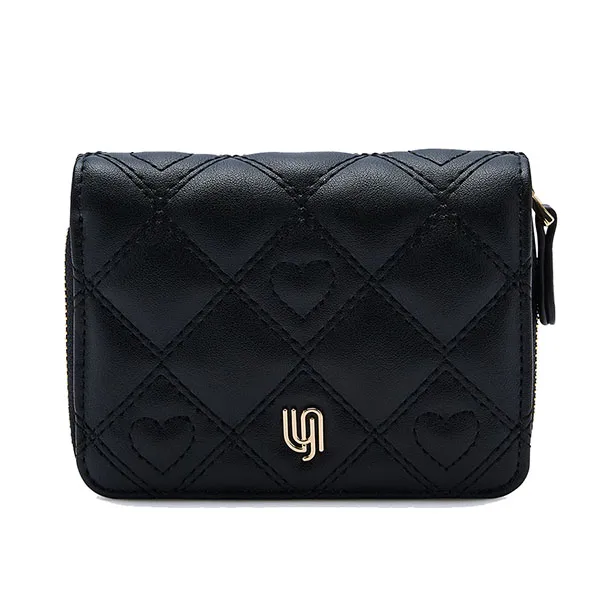 Ví Nữ Lyn Cheryl Infinite Short Wallet - Black L26CWWA047 Màu Đen