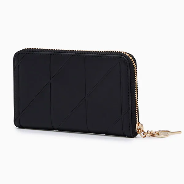 Ví Nữ Lyn Gastonica Semi Wallet - Black L26CWWA044 Màu Đen