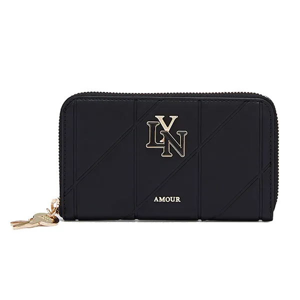 Ví Nữ Lyn Gastonica Semi Wallet - Black L26CWWA044 Màu Đen