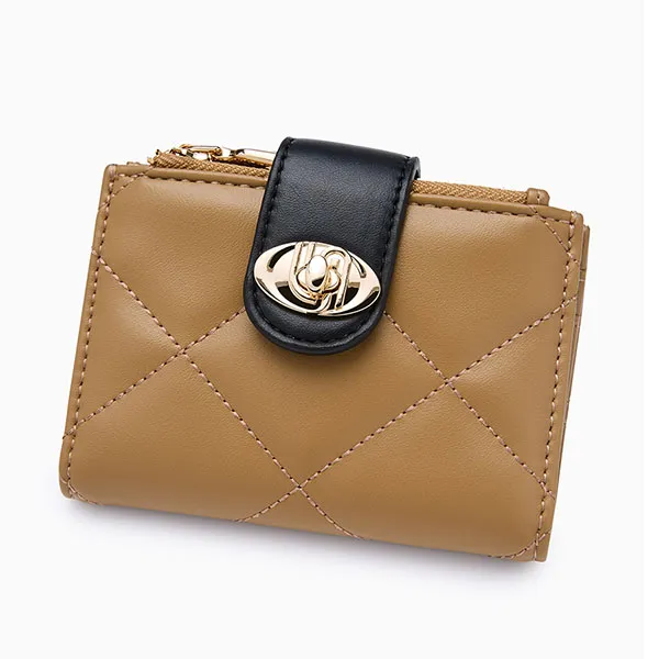 Ví Nữ Lyn Lana Infinite Short Wallet - Brown L26CWWA011 Màu Nâu