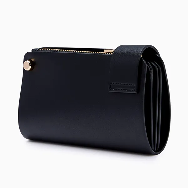 Ví Nữ Lyn Montana Infinite Card Holder Wallet - Black L26CWWA010 Màu Đen