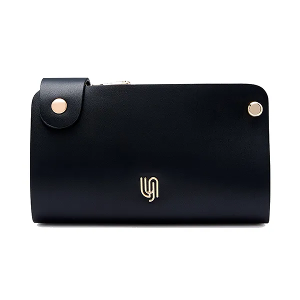Ví Nữ Lyn Montana Infinite Card Holder Wallet - Black L26CWWA010 Màu Đen