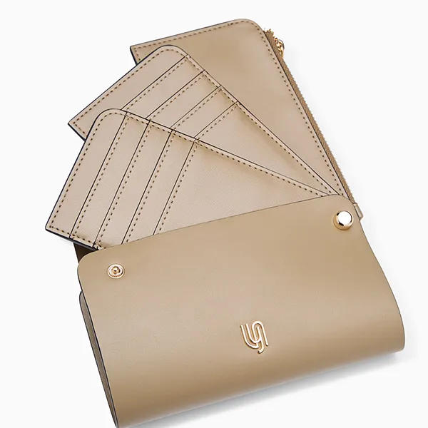 Ví Nữ Lyn Montana Infinite Card Holder Wallet L26CWWA010 Màu Taupe