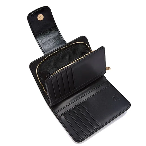 Ví Nữ Lyn Renny Short Wallet - Black L26CWWA016 Màu Đen