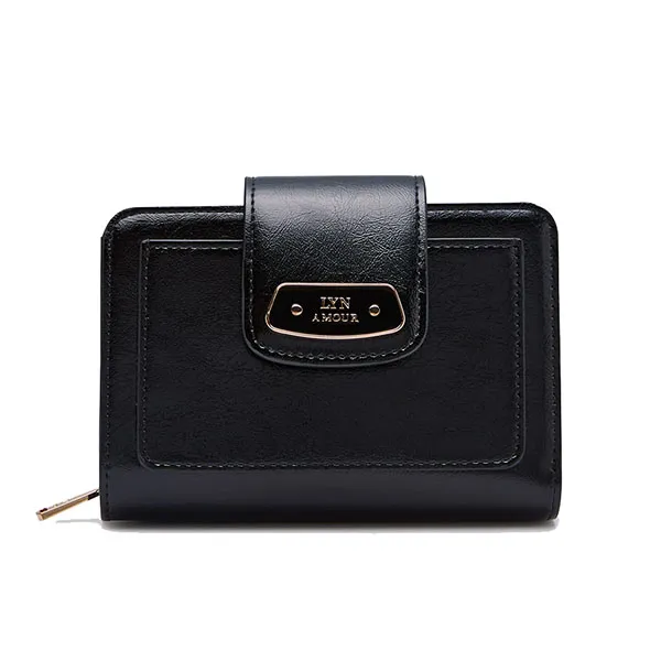 Ví Nữ Lyn Renny Short Wallet - Black L26CWWA016 Màu Đen