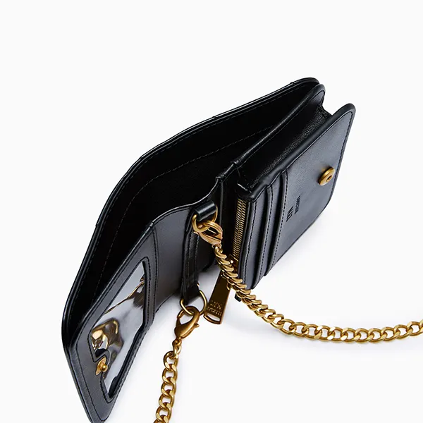 Ví Nữ Lyn Starita Short Wallet - Black L26CWWB010 Màu Đen