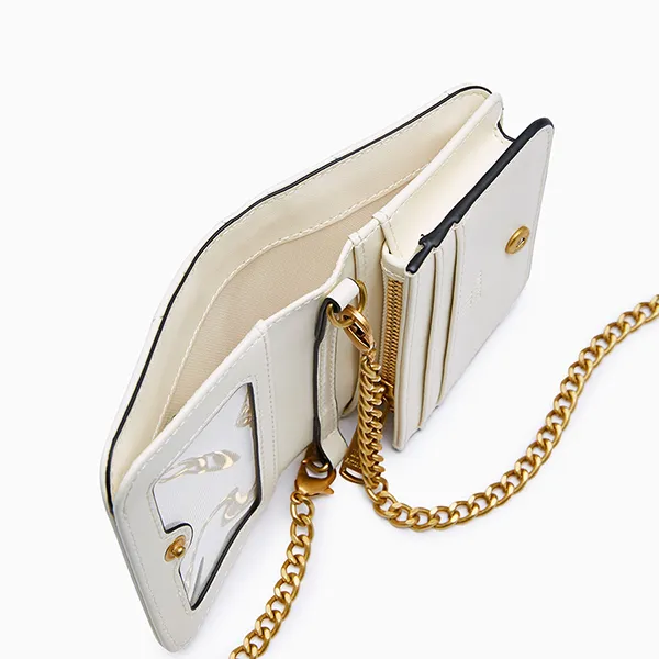 Ví Nữ Lyn Starita Short Wallet - Ivory L26CWWB010 Màu Trắng Kem