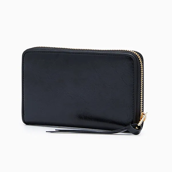 Ví Nữ Lyn Thalia Semi Wallet - Black L26CWWA017 Màu Đen
