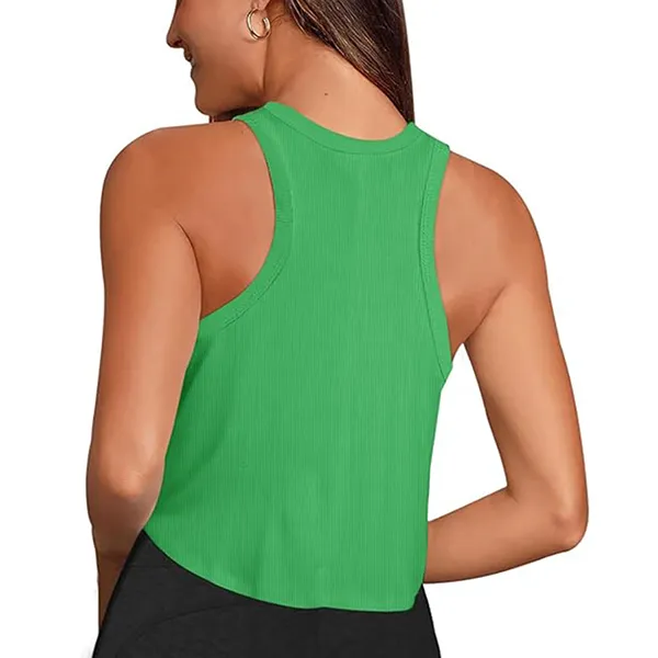 Áo Ba Lỗ Nữ Laslulu Tank Top B0BW8F34FN Màu Xanh Green Size S