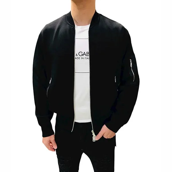 Áo Khoác Hai Mặt Cho Nam Neil Barrett NBV7MA165A Màu Đen Size S