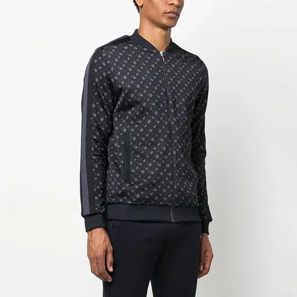 Áo Khoác Nam Hugo Boss Skiles 64 Black/Blue 50485581 Màu Đen Size S