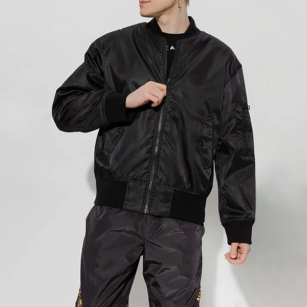 Áo Khoác Nam Versace Jeans Couture 74GASD10 Màu Đen Size 44