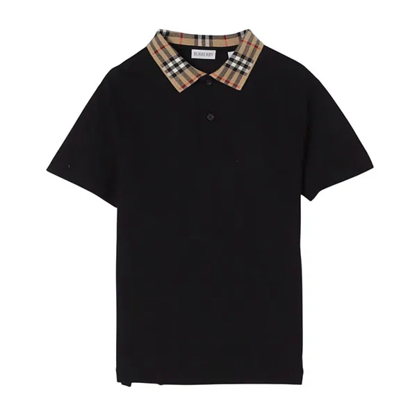 Áo Polo Trẻ Em Burberry T-Shirt 8105570 Màu Đen Size 6y