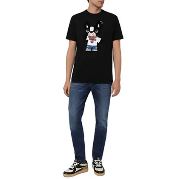 Áo Phông Nam Dsquared Cool Fit T-Shirt Màu Đen Size S
