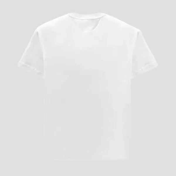 Áo Phông Nam Prada White With Logo Printed UJN880 Tshirt Màu Trắng Size S
