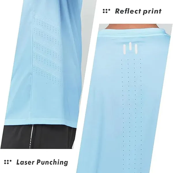 Áo Thun Nam Northyard Men's Sport T-Shirt B0CW61ZB9H Màu Xanh Nhạt Size M