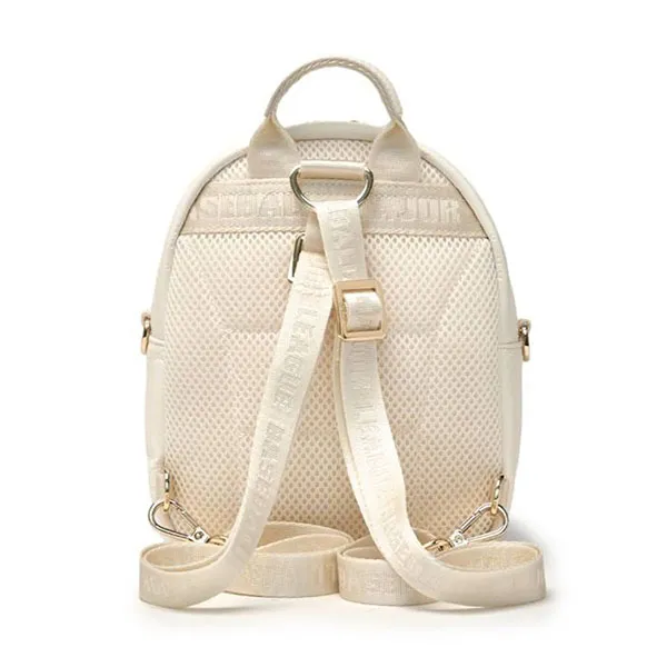 Balo Trẻ Em MLB Basic Pu Embo Mini Backpack New York Yankees 7ABKM036N-50PKL Màu Hồng