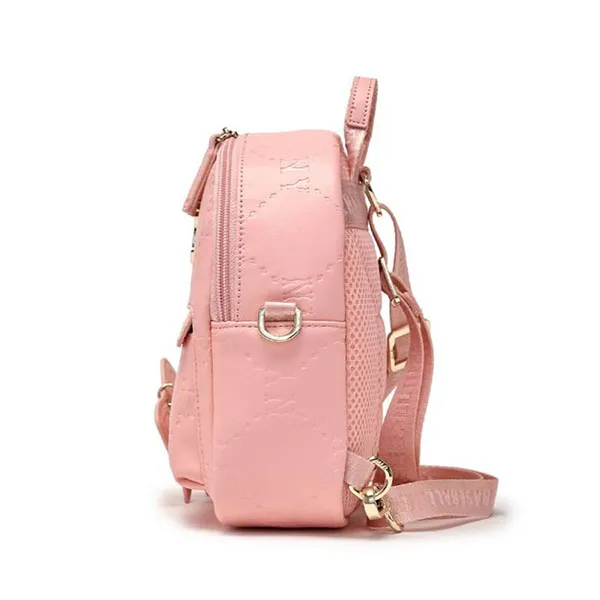 Balo Trẻ Em MLB Basic Pu Embo Mini Backpack New York Yankees 7ABKM036N-50PKL Màu Hồng