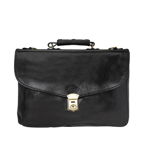 Cặp Da Đựng Laptop Nam Medici Of Florence MED400BE754F0 Màu Đen