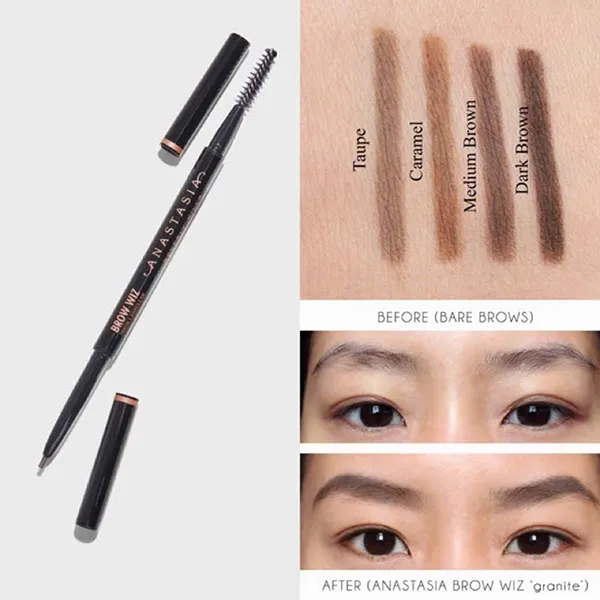 Chì Kẻ Mày Anastasia Beverly Hills Brow Wiz Màu Medium Brown