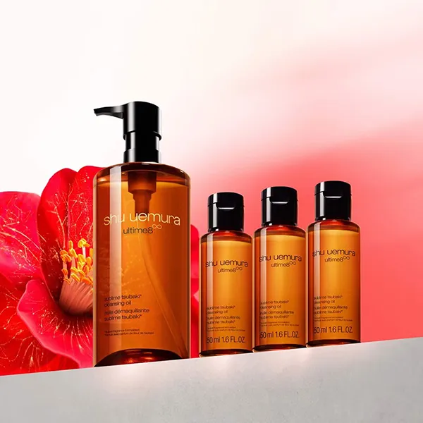 Combo Dầu Tẩy Trang Shu Uemura Ultime 8 Sublime Cleansing Oil Màu Nâu (2 x 50ml)