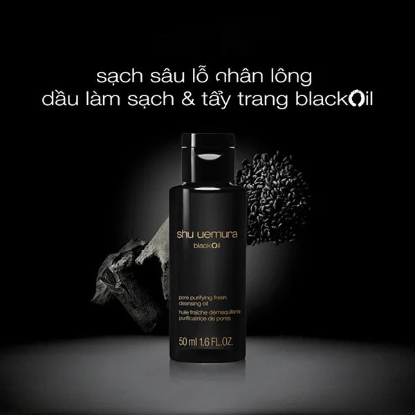 Dầu Tẩy Trang Shu Uemura BlackOil Cleansing Oil Màu Đen 50ml