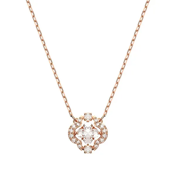 Dây Chuyền Swarovski Una Rose Gold-Tone Plated Necklace 5647324 Màu Vàng Hồng