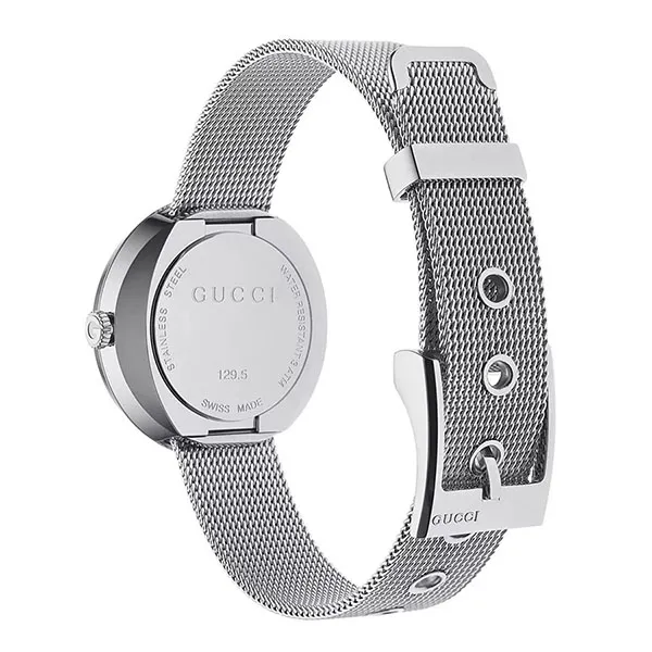 Đồng Hồ Nữ Gucci U-Play Diamond Watch Màu Bạc