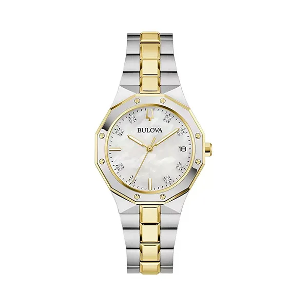 Đồng Hồ Nữ Bulova Classic Prestige 98P234 32mm Màu Vàng Bạc