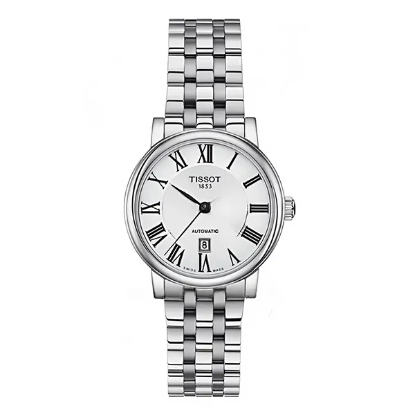 Đồng Hồ Nữ Tissot Carson Premium Automatic Lady T122.207.11.033.00 (T1222071103300) Màu Bạc