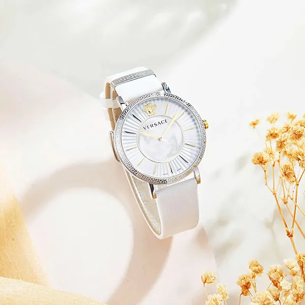 Đồng Hồ Nữ Versace Quartz VEJL00122 Màu Trắng
