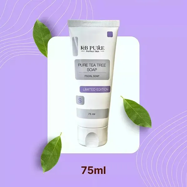 Gel Rửa Mặt Sạch Da Tinh Chất Tràm Trà KB Pure Tea Tree Soap 75ml