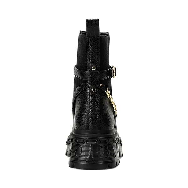 Giày Boot Nữ Karl Lagerfeld Paris Laelith Black Màu Đen Size 37-38