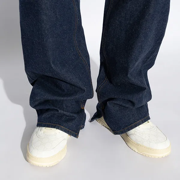 Giày Sneaker Nam Gucci WMNS Re Web 816665 FAD7V 9055 Màu Trắng Size 39.5