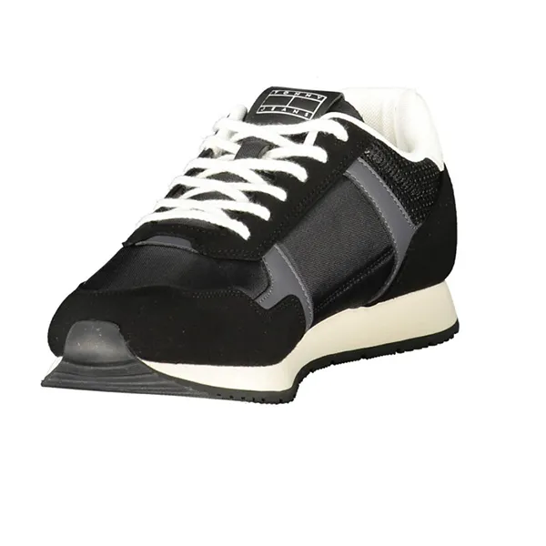 Giày Sneaker Nam Tommy Hilfiger EM0EM01617_NEBDS Màu Đen Size 40