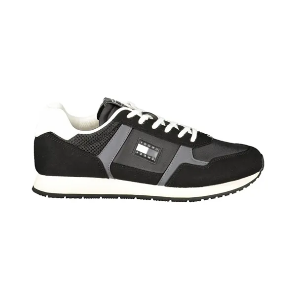 Giày Sneaker Nam Tommy Hilfiger EM0EM01617_NEBDS Màu Đen Size 40