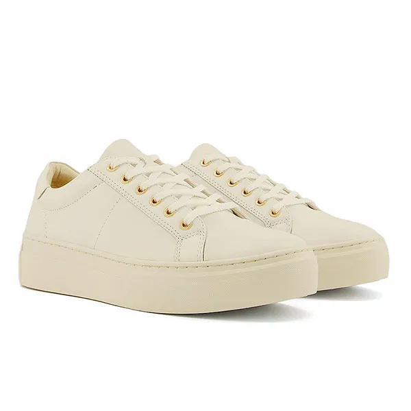 Giày Sneaker Nữ Vagabond Zoe Platform Ivory Màu Trắng Size 38