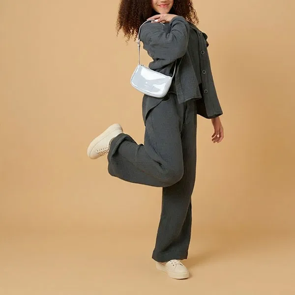 Giày Sneaker Nữ Vagabond Zoe Platform Ivory Màu Trắng Size 38