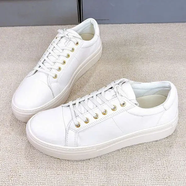 Giày Sneaker Nữ Vagabond Zoe Platform Ivory Màu Trắng Size 38
