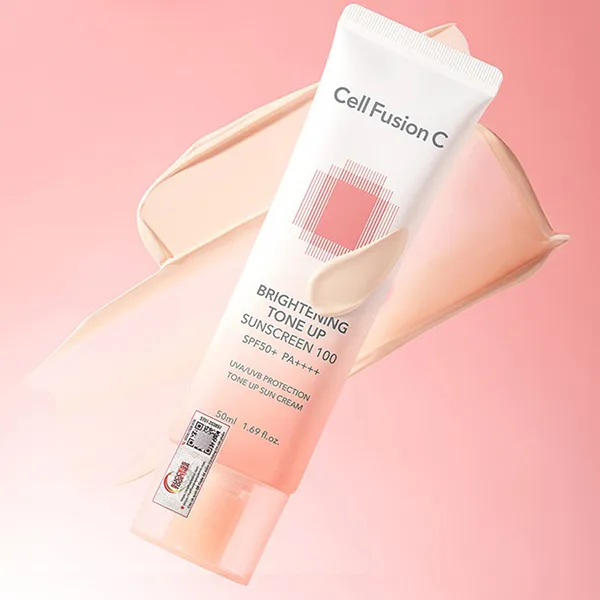 Kem Chống Nắng Nâng Tone Da Cell Fusion C Brightening Tone Up Sunscreen 100 SPF50+ PA++++ 50ml
