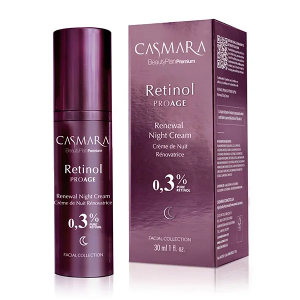 Kem Dưỡng Da Casmara Renewal Night Cream 0.3% 30ml