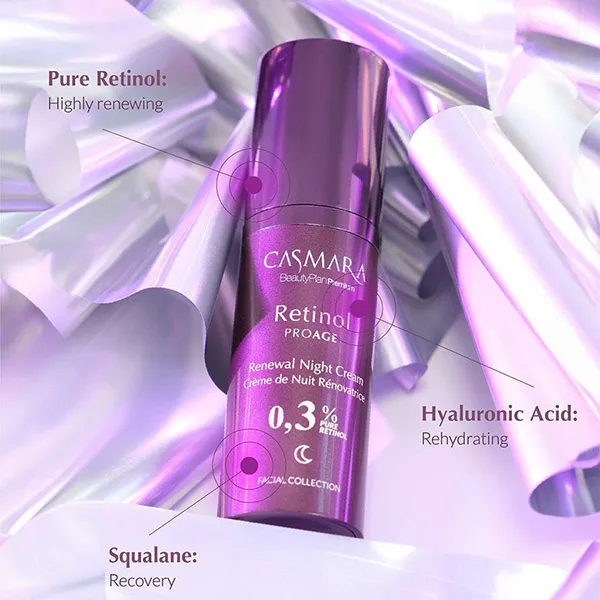 Kem Dưỡng Da Casmara Renewal Night Cream 0.3% 30ml