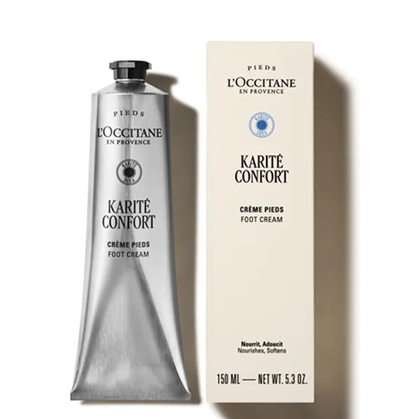 Kem Dưỡng Da Chân L'Occitane Karité Confort Shea Butter Foot Cream 150ml