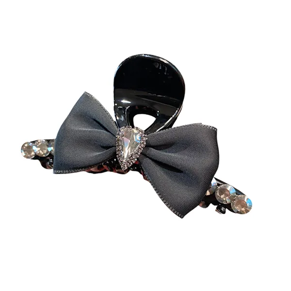 Kẹp Tóc Nữ Meri Elegant Fabric HC212-Đ Màu Đen