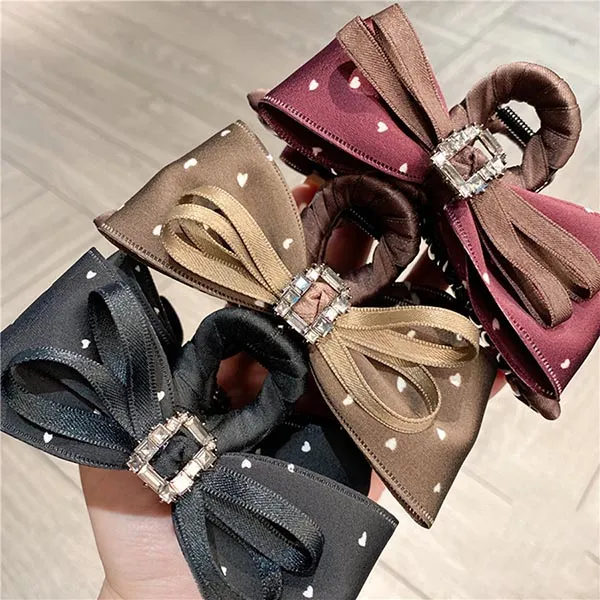 Kẹp Tóc Nữ Meri Soft Fabric HC217 Màu Đen