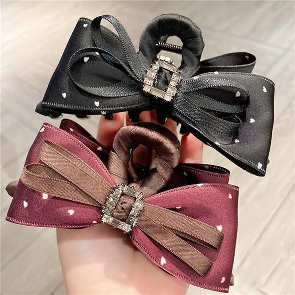 Kẹp Tóc Nữ Meri Soft Fabric HC217-Đ Màu Đỏ