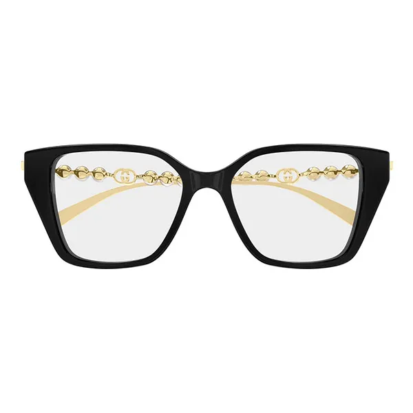 Kính Mắt Cận Gucci GG1969O 001 Eyeglasses Màu Đen - Vàng